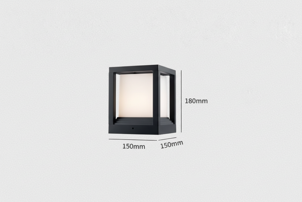 Lampe Extérieur Moderne Cube