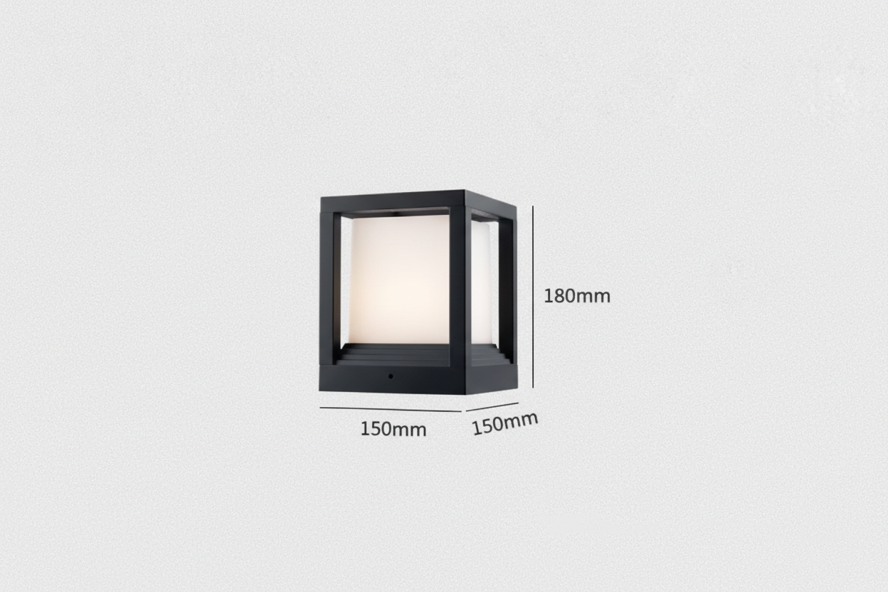Lampe Extérieur Moderne Cube
