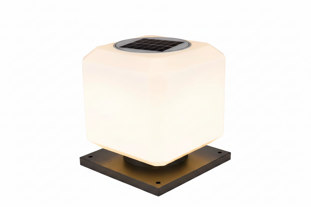 Lampe Solaire Extérieur Cube