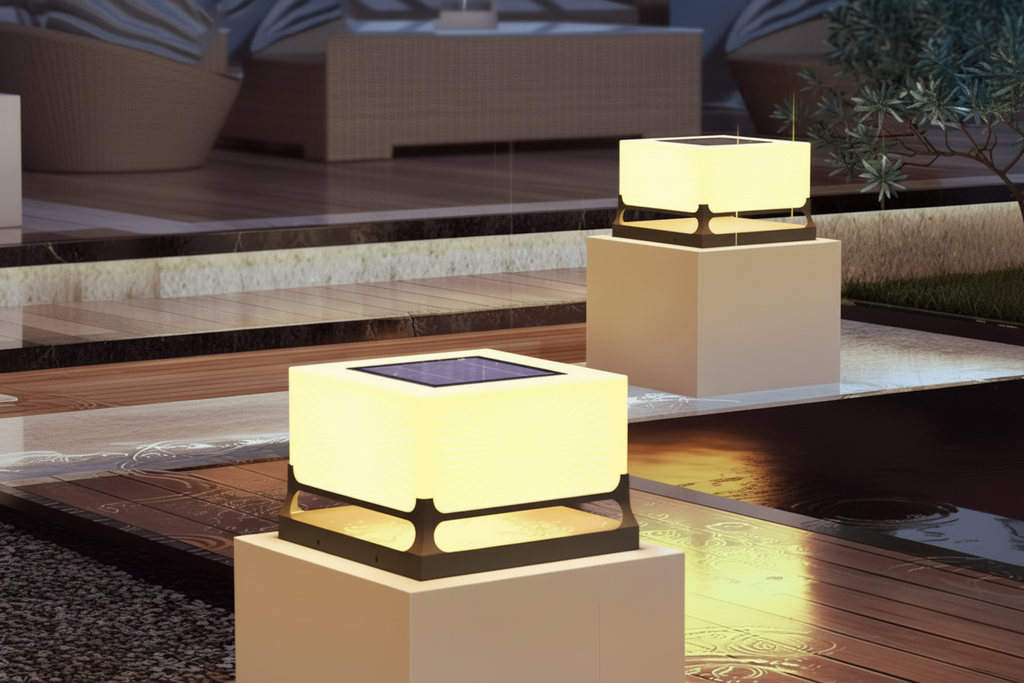Lampe Solaire Extérieur Design