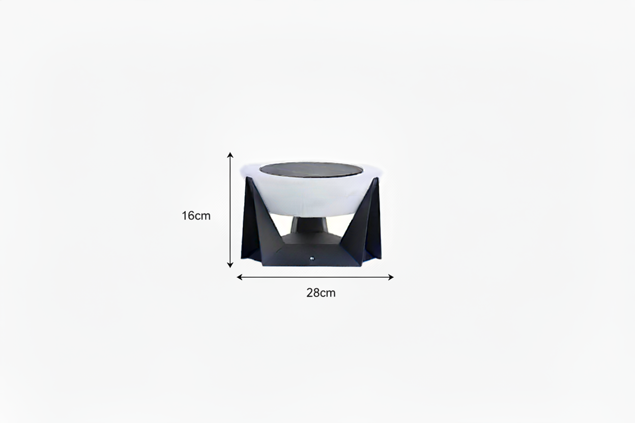 Lampe Solaire Extérieur Design - Modèle Borne