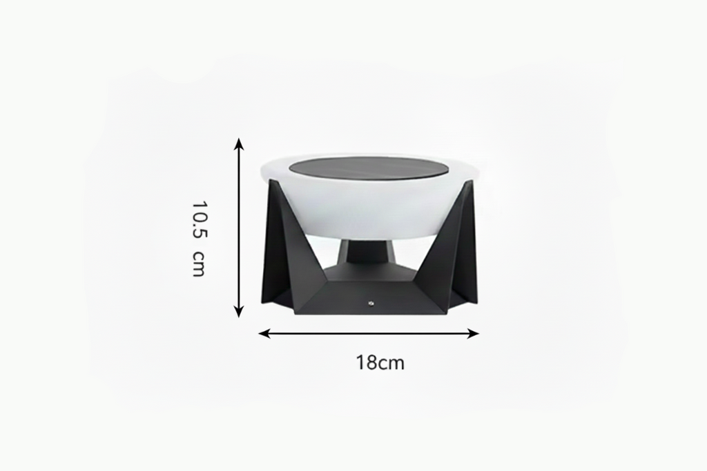 Lampe Solaire Extérieur Design - Modèle Borne