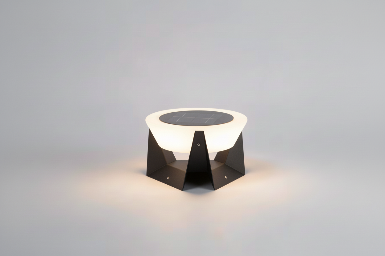 Lampe Solaire Extérieur Design - Modèle Borne